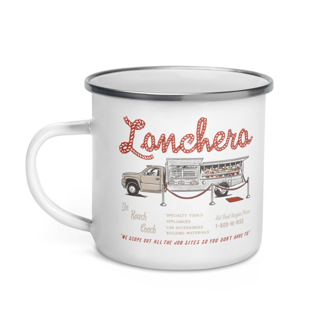 Lonchero Enamel Mug