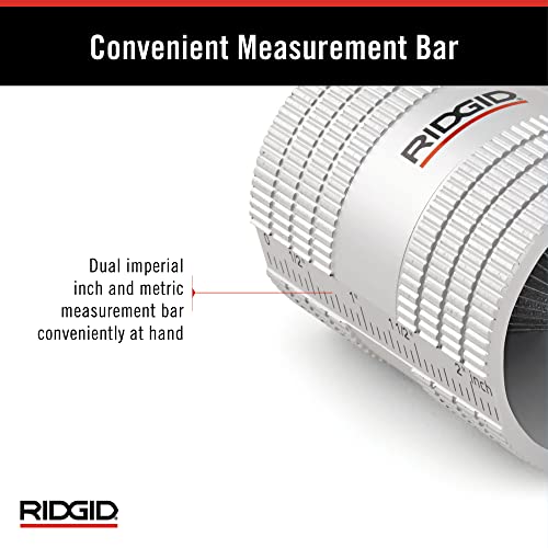 RIDGID 29983 Model 223S 1/4" to 1-1/4" Inner/Outer Copper and Stainless Steel Tubing and Pipe Reamer, Small