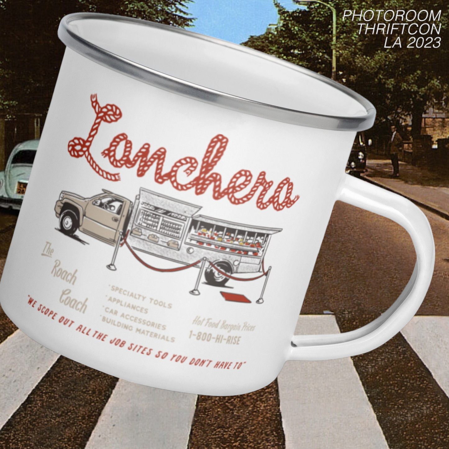 Lonchero Enamel Mug