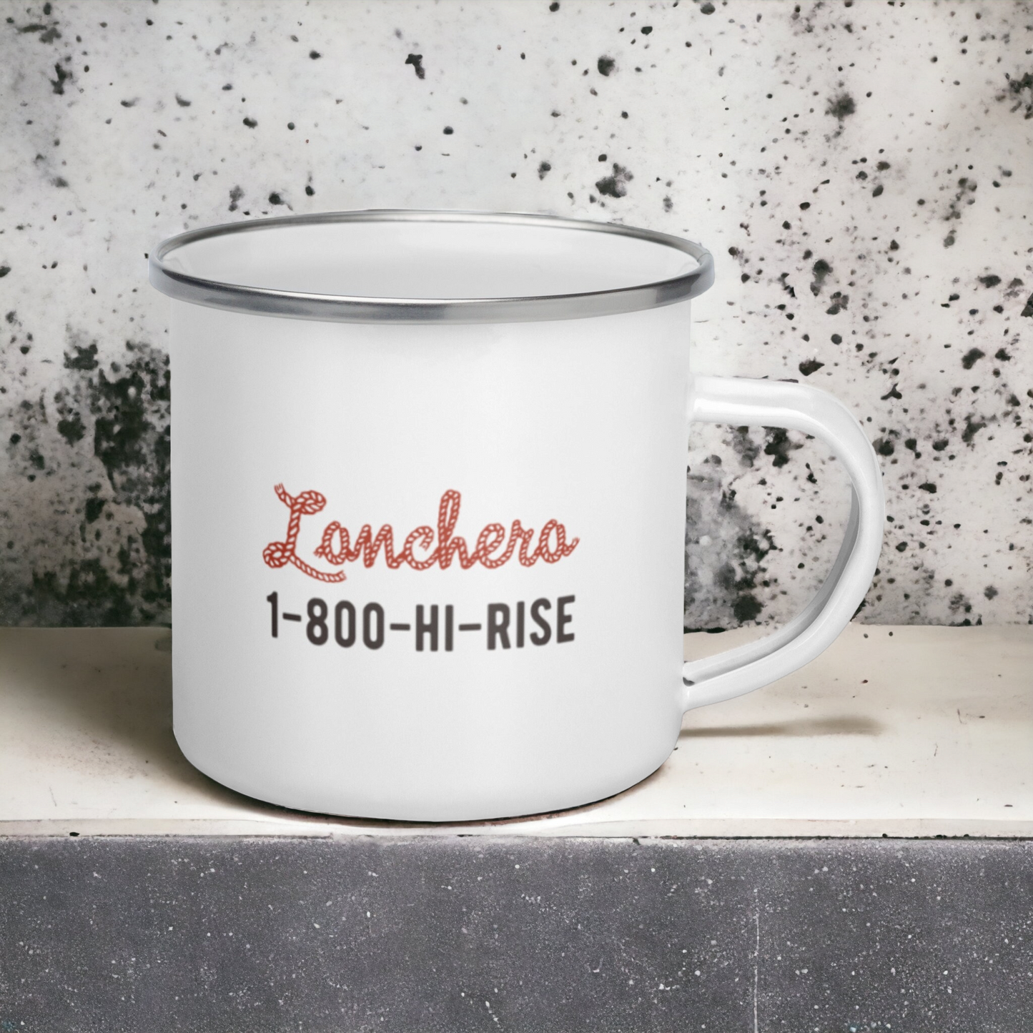 Lonchero Enamel Mug
