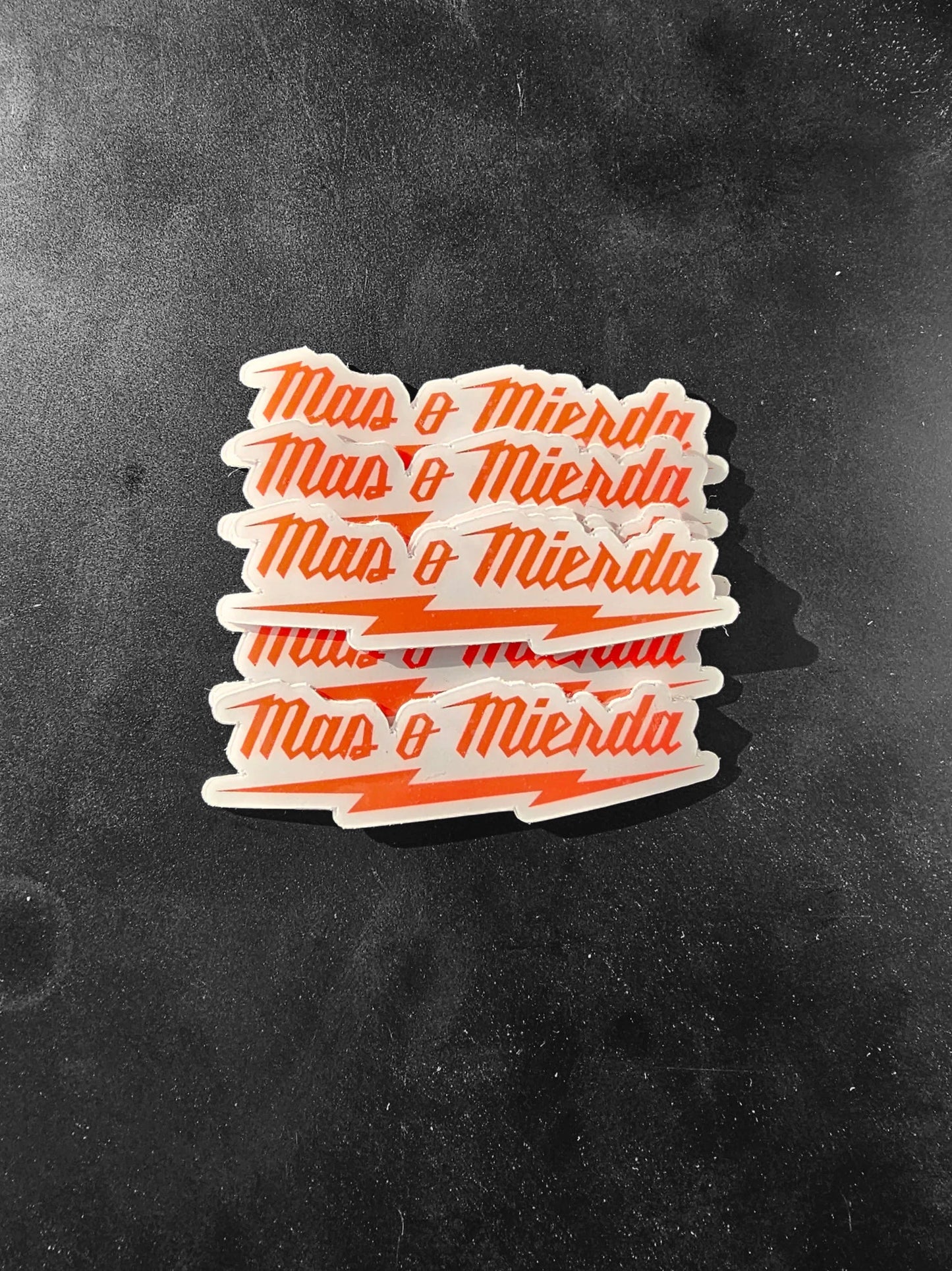 Mas o mierda sticker 3 pack