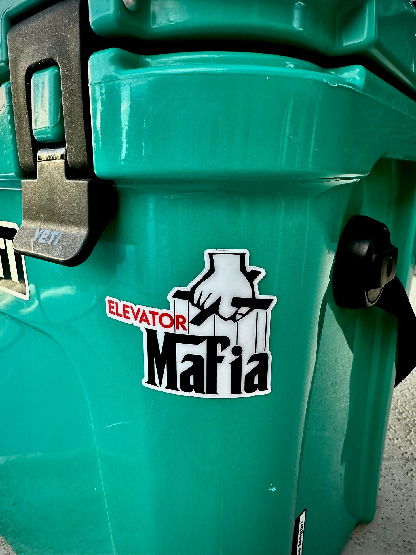 Elevator Mafia sticker