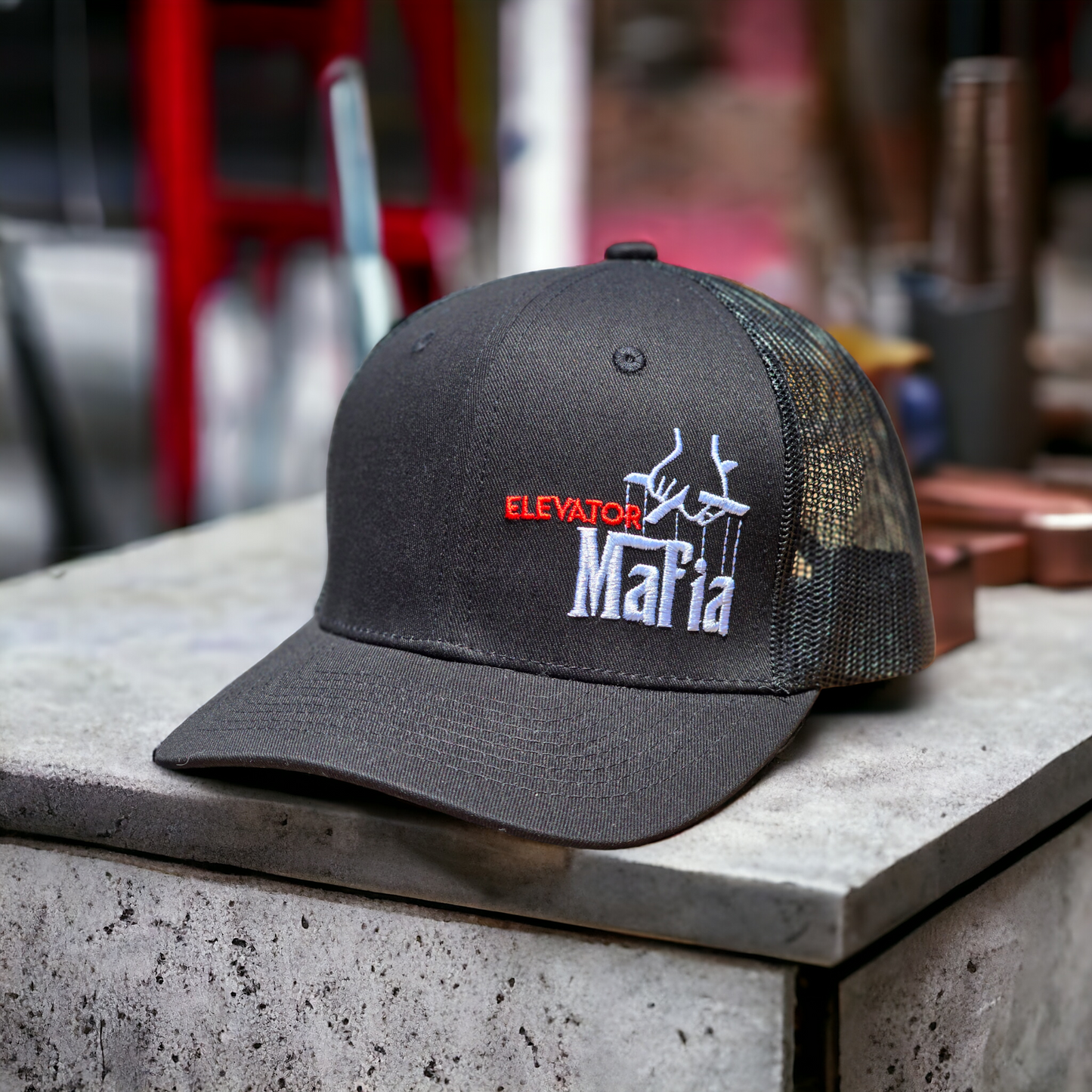 Elevator Mafia snapback Black