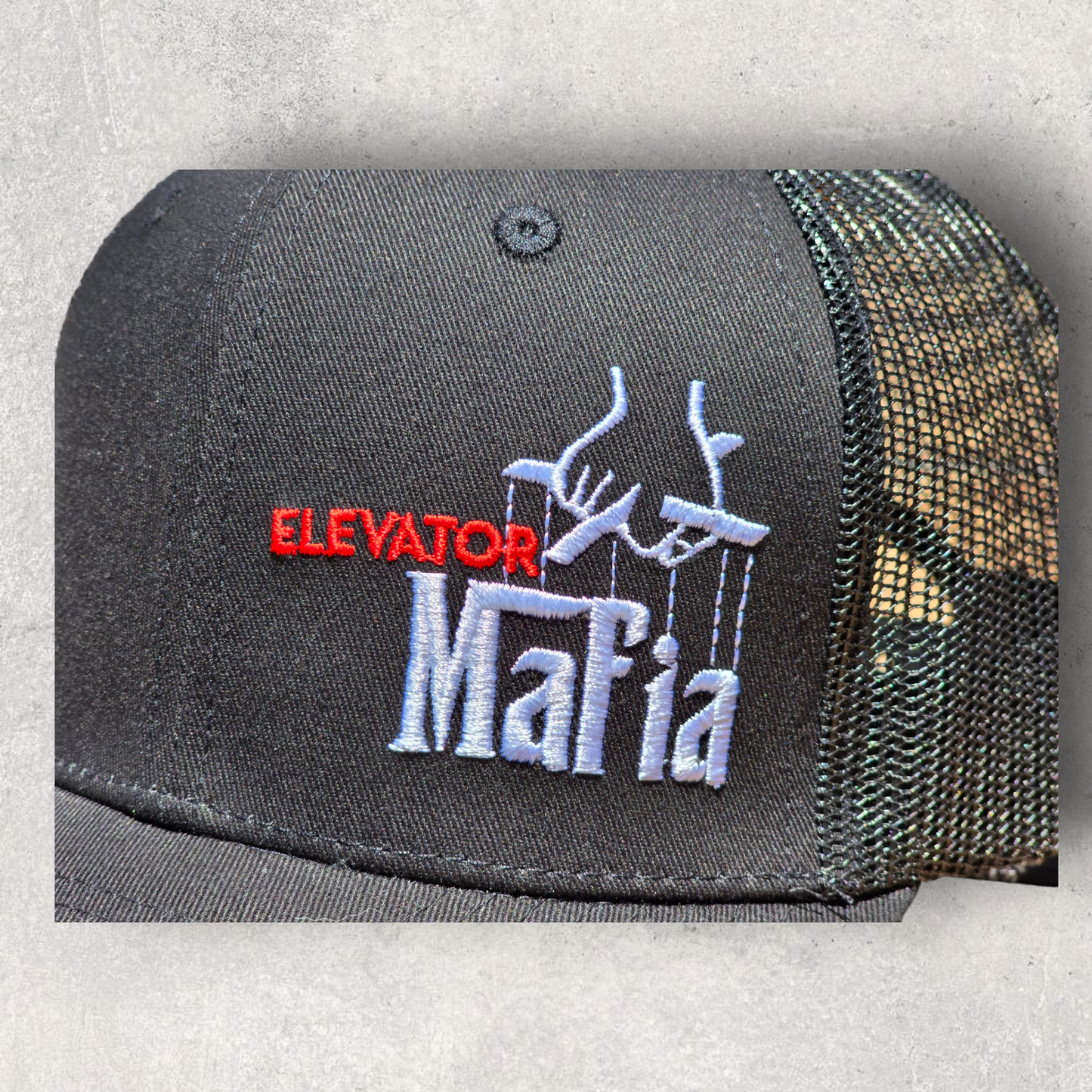 Elevator Mafia snapback Black