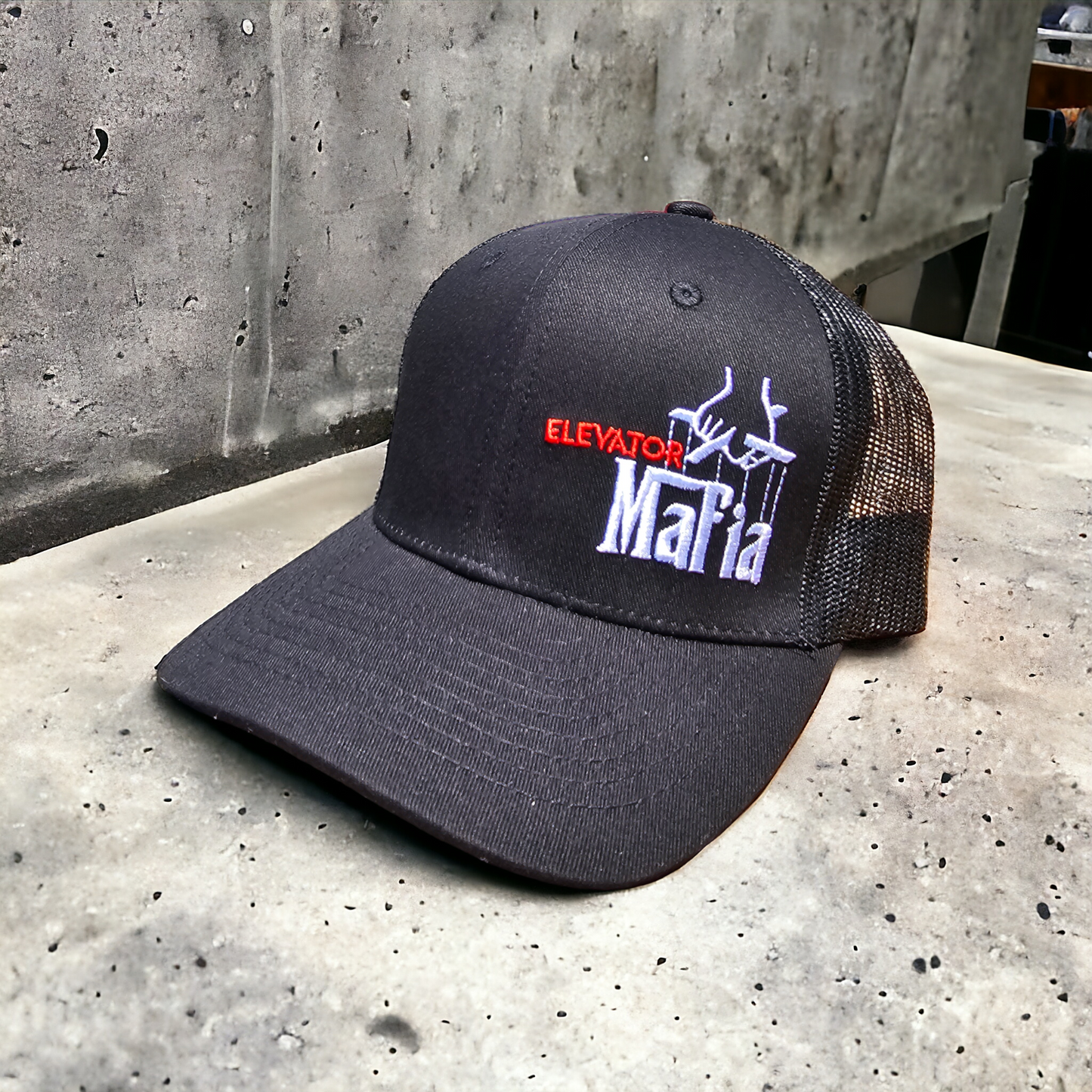 Elevator Mafia snapback Black