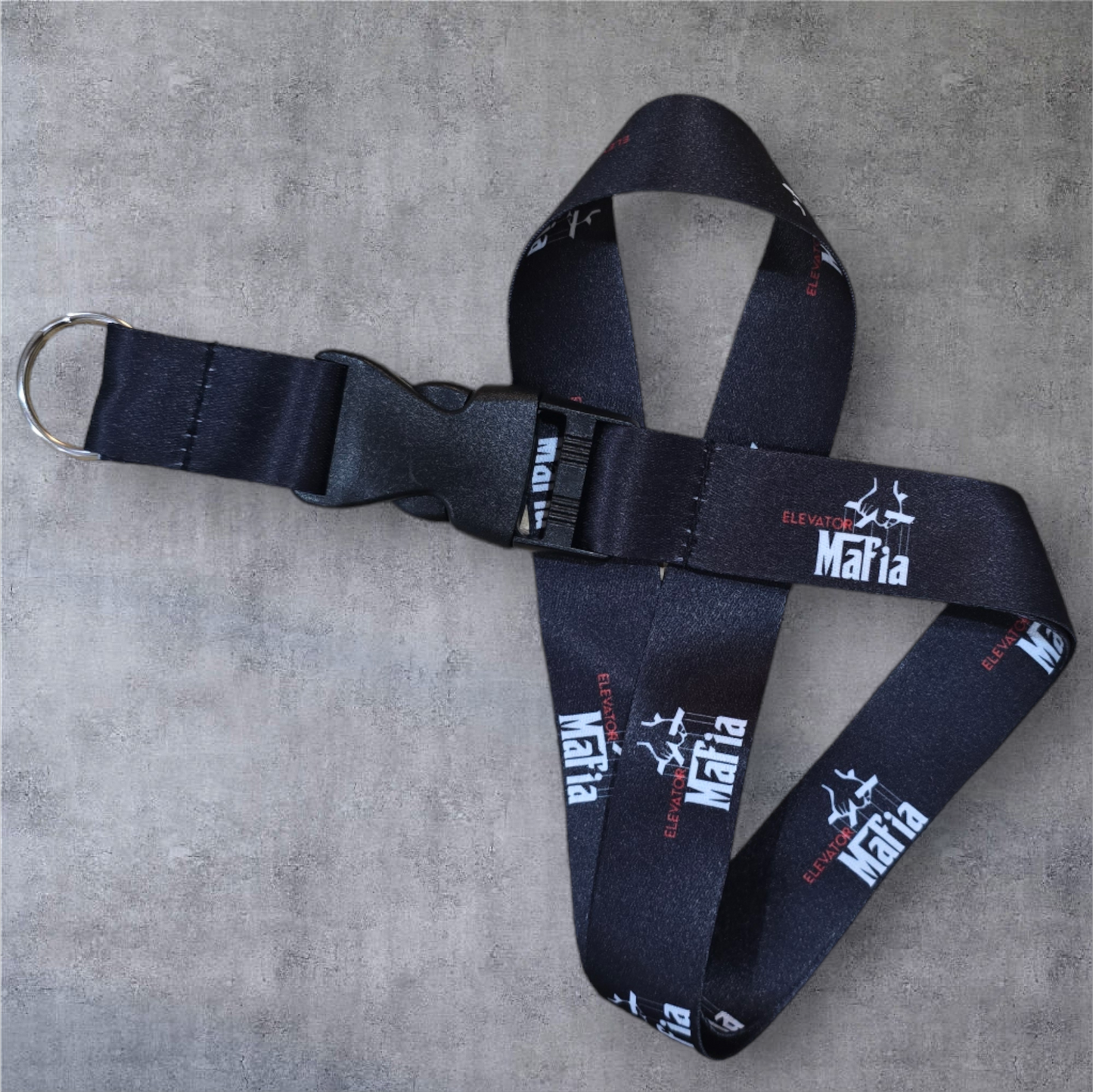 Elevator Mafia lanyard