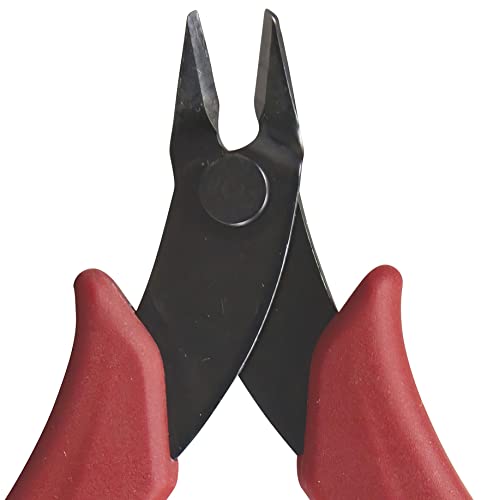 Klein Tools D275-5 Pliers, Diagonal Cutting Pliers with Precision Flush Cutter is Light and Ultra-Slim for Work in Confined Areas, 5-Inch