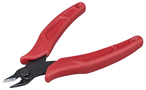 Klein Tools D275-5 Pliers, Diagonal Cutting Pliers with Precision Flush Cutter is Light and Ultra-Slim for Work in Confined Areas, 5-Inch