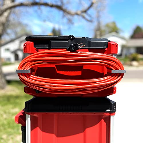 CurvaNamic Alpha Engineered Extension Cord Holder Organizer Compatible with Milwaukee Packout Tool Box