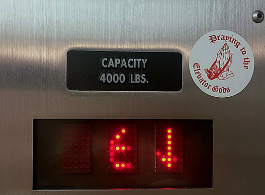 Elevator Gods Sticker