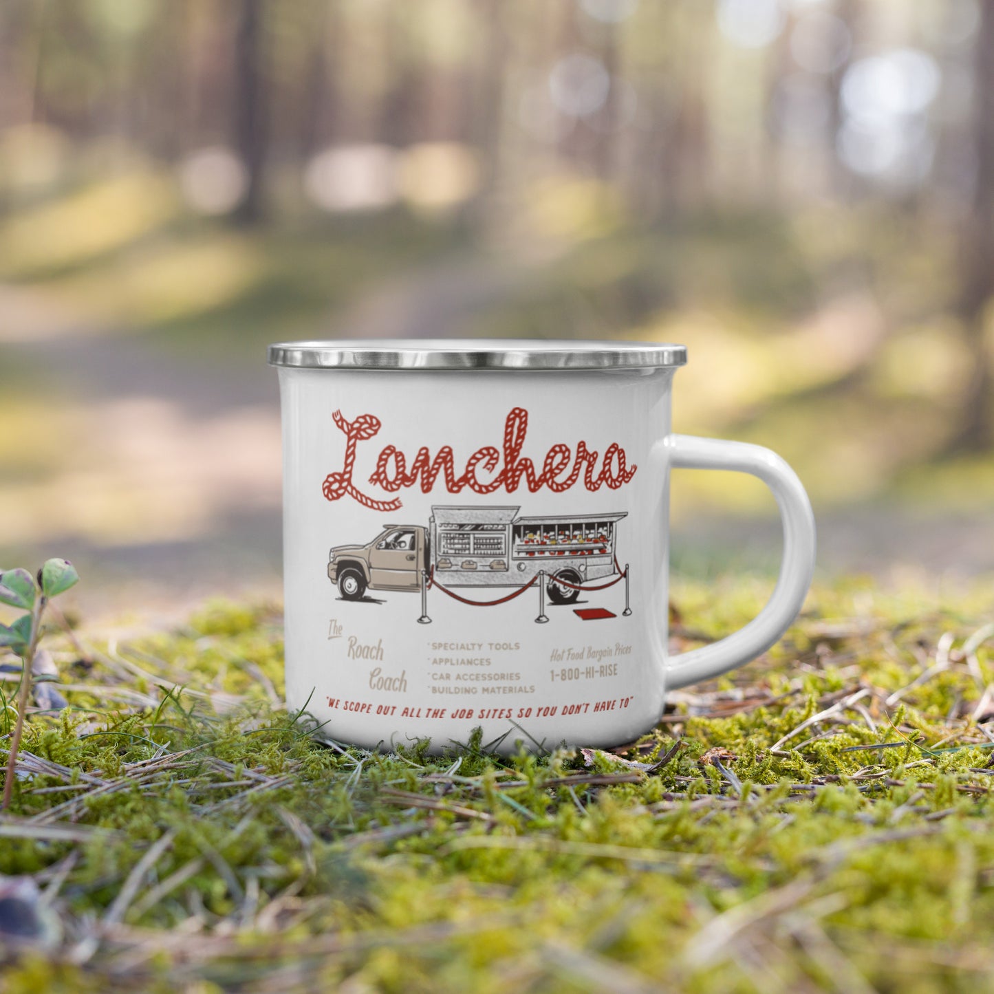 Lonchero Enamel Mug