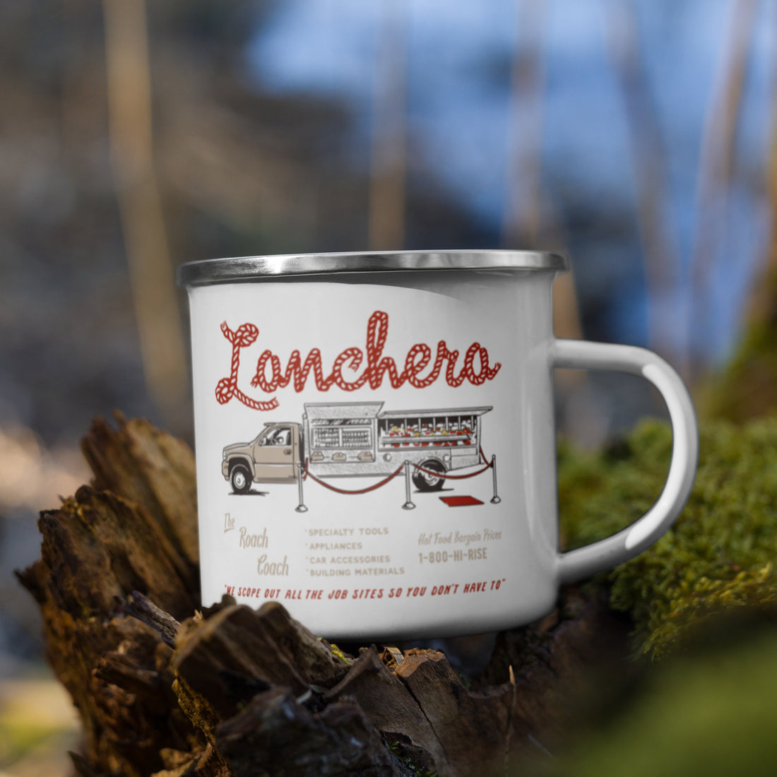Lonchero Enamel Mug